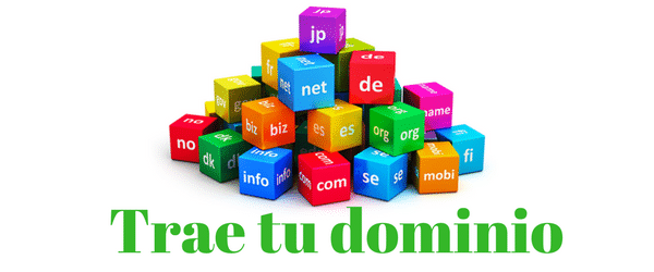 Trae tu dominio