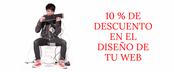 10% de descuento en diseño web