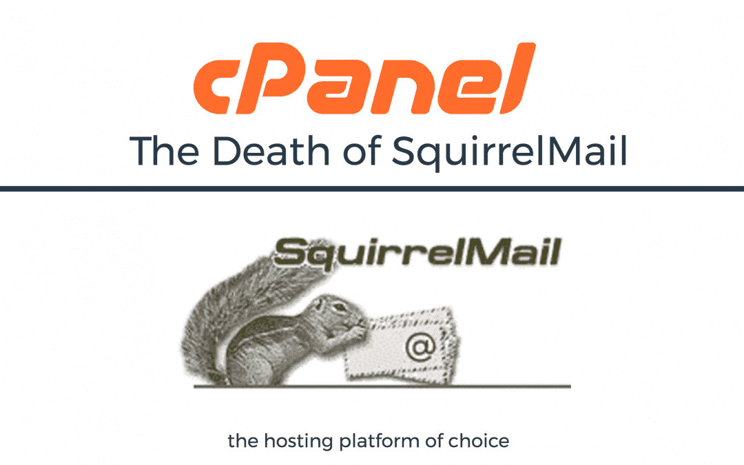 SquirrelMail llega al fin de su vida.