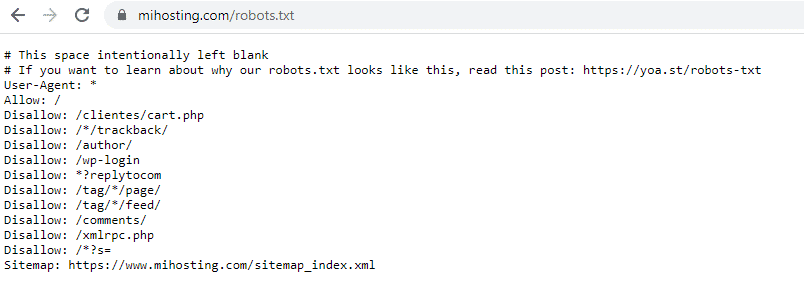 ejemplo robots
